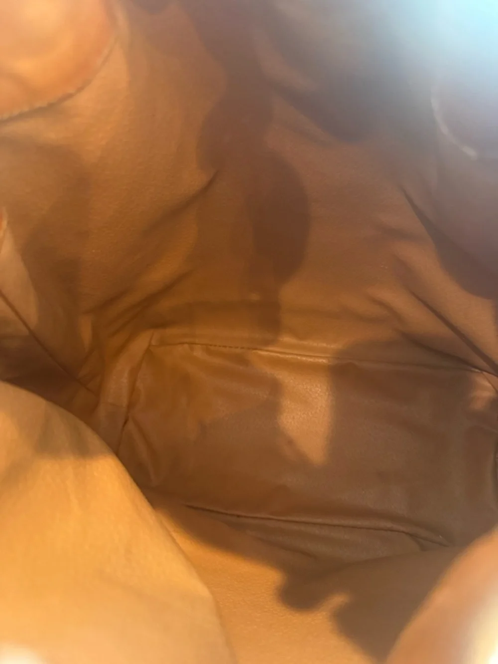 Celine Beige & Brown Canvas Bucket Shoulder Bag - Picture 10 of 12